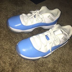 baby blue low 11s ...